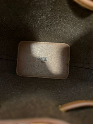 Bolso Fendi Marrón y Amarillo