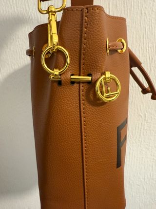 Bolso Fendi Marrón y Amarillo