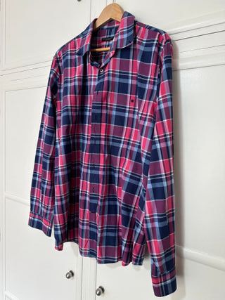 Camisa cuadros Purificacion Garcia Talla XL