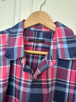 Camisa cuadros Purificacion Garcia Talla XL