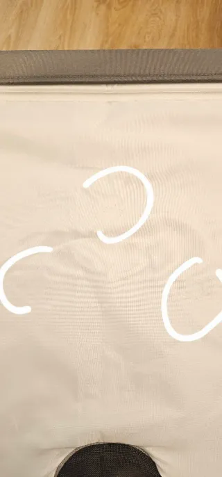 Caja Jattebjörn Ikea Blanca y Gris