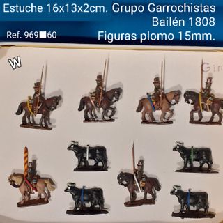 Soldados de plomo metal wargame