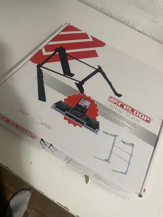 Reloop Laptop Stand DJ Negro/Blanco