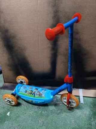 Bici equilibrio y Patinete 3ruedas Patrulla Canina