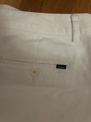 Pantalones Ralph Lauren Blancos
