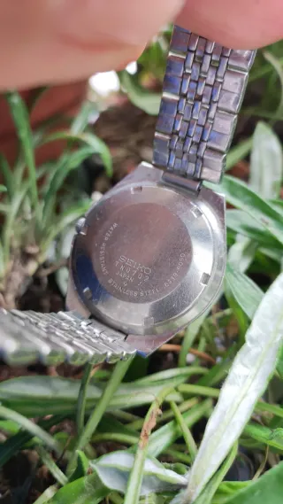 Reloj Seiko 5 Automático Vintage azul