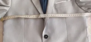 Traje de chaqueta gris