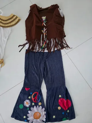 Disfraz Hippie Adulto Talla XL Atosa