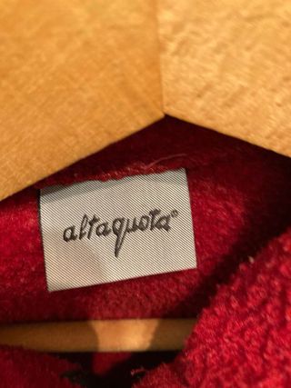 Chaqueta Polartec Mujer Roja