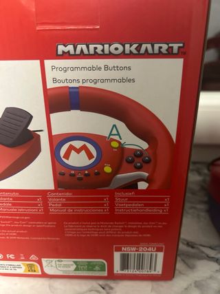 Volante Mario Kart Racing Wheel Pro Mini Nintendo