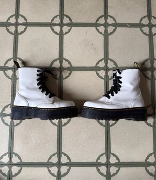 Botas Dr. Martens Jadon Blancas Talla 37