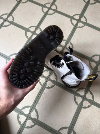 Botas Dr. Martens Jadon Blancas Talla 37