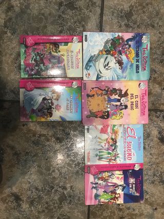 seis libros de la coleccion TEA STILTON