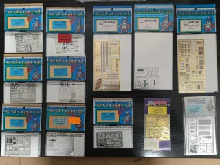 Fotograbados Eduard para aviones 1/72