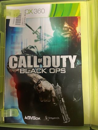 Call of Duty Black Ops Xbox 360