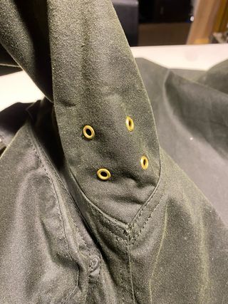 Chaqueta Barbour International A7 Moto Verde