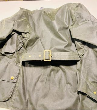 Chaqueta Barbour International A7 Moto Verde