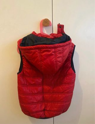 Chaleco acolchado LOSAN niño rojo