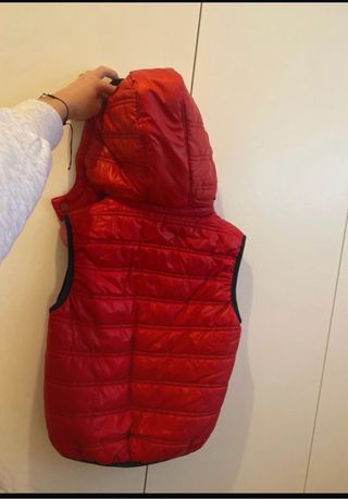 Chaleco acolchado LOSAN niño rojo