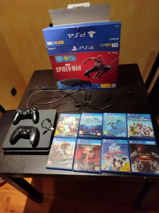 PS4 Slim 1TB Spider-Man Edición Limitada