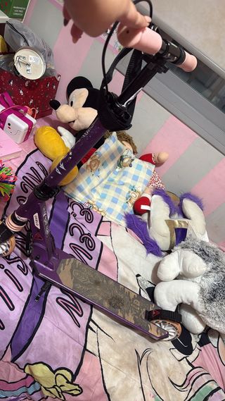 Patinete Oxelo Morado