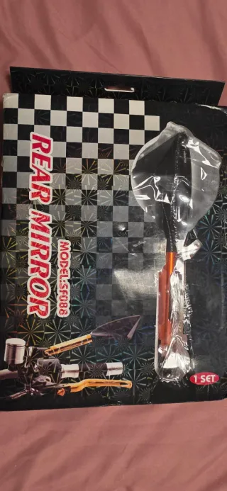 Retrovisores Naranjas Moto (Sin Usar)