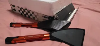 Retrovisores Naranjas Moto (Sin Usar)