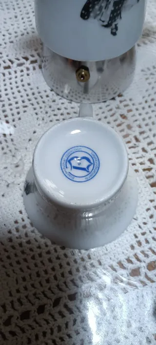 Set Tazze e Caffettiera Vintage