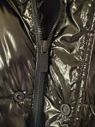 Cazadora brillante azul