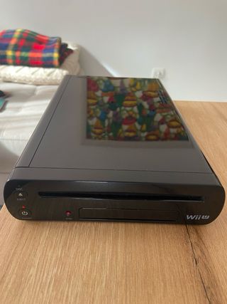 Nintendo Wii U Negra + 3 Juegos