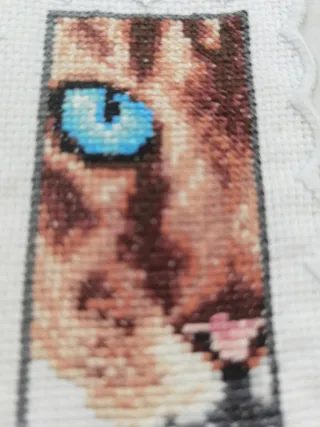 Segnalibro fatto a mano gatto