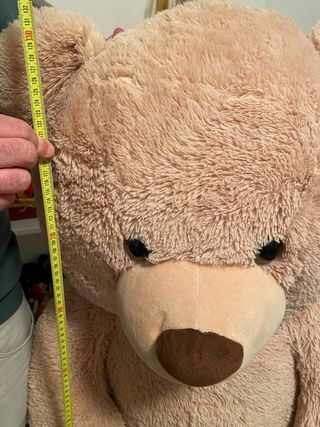Oso de peluche gigante de 1,30 de largo