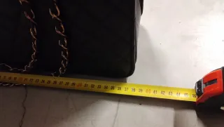 Borsa donna trapuntata con tracolla a catena