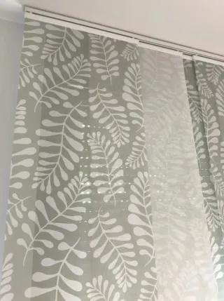 Estores Japoneses IKEA Tela Blanca