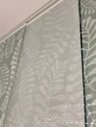 Estores Japoneses IKEA Tela Blanca