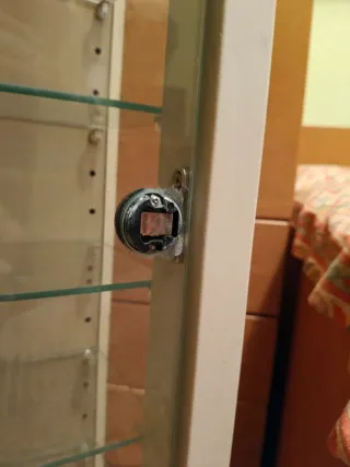 Estantería Lidl Cristal y Madera