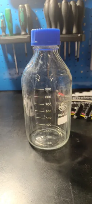 Botella laboratorio Simax 1000 ml