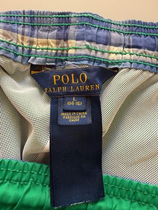 Bañador Polo Ralph Lauren Verde Hombre