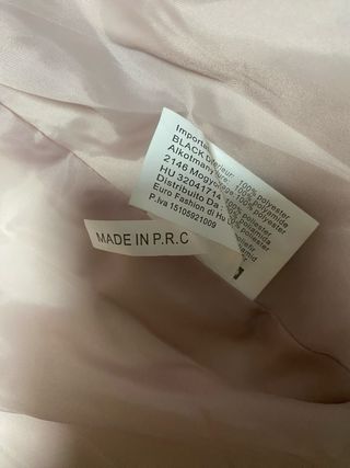 Chaleco acolchado rosa talla M