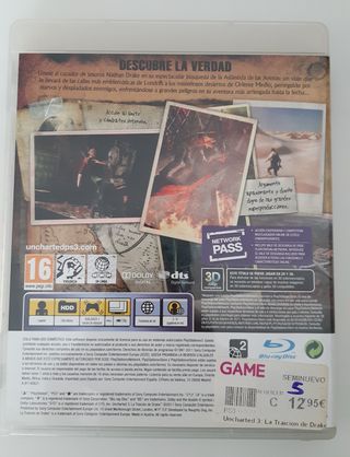 Uncharted 3: La Traición de Drake PS3