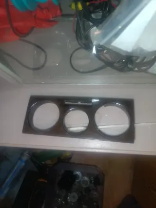 Moldura madera climatizador Golf IV