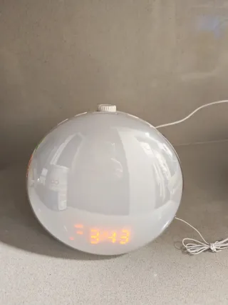 Despertador Suright Pro Bluetooth Luz Amanecer