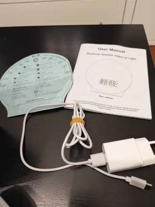 Despertador Suright Pro Bluetooth Luz Amanecer