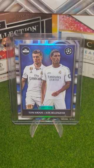 Toni Kroos & Jude Bellingham | Topps Deco Then & N