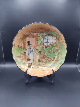 🇬🇧 Plato hondo porcelana inglesa Gaffers