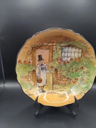 🇬🇧 Plato hondo porcelana inglesa Gaffers