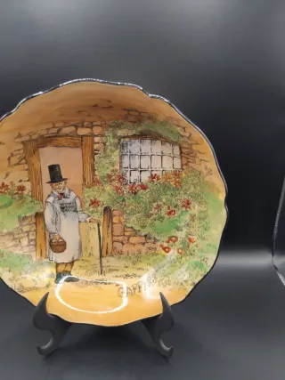 🇬🇧 Plato hondo porcelana inglesa Gaffers