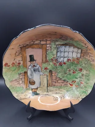 🇬🇧 Plato hondo porcelana inglesa Gaffers