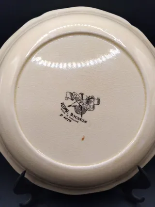 🇬🇧 Plato hondo porcelana inglesa Gaffers