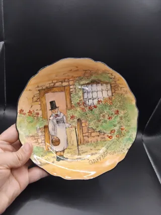 🇬🇧 Plato hondo porcelana inglesa Gaffers